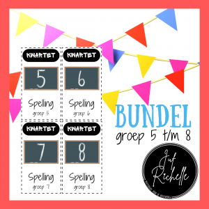 Spelling kwartet bundel groep 5 t/m 8
