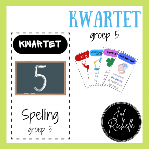 Kwartet spelling groep 5