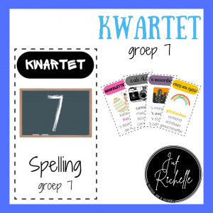 Kwartet spelling groep 7