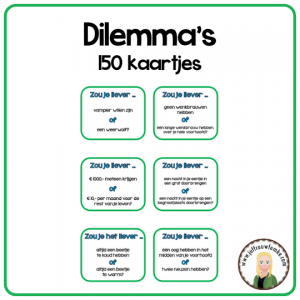 Dilemma’s – 150 kaartjes