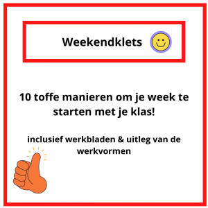 Weekendklets opdrachtenbundel