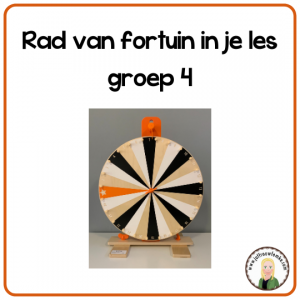 Rad van fortuin – boekje groep 4