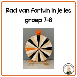 Rad van fortuin – boekje groep 7-8