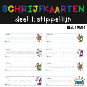 Schrijfkaarten deel 1