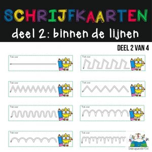Schrijfkaarten deel 2: Binnen de lijnen