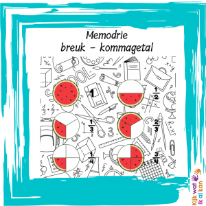 Memodrie breuk en kommagetal