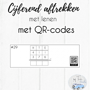 Cijferend aftrekken