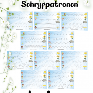 Lente schrijfpatronen