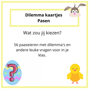 Dilemma kaartjes Pasen