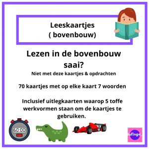 Leeskaartjes (bovenbouw)