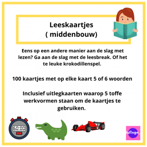 Leeskaartjes ( middenbouw)