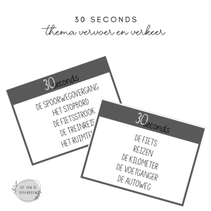 verkeer en vervoer - 30 seconds