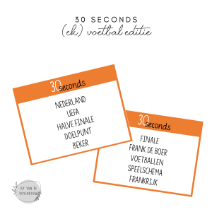 EK voetbal - 30 seconds