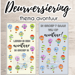 Deurversiering - avontuur