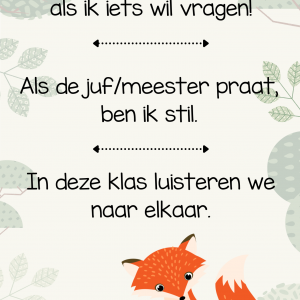 Klassenthema het bos