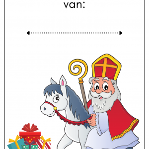Werkboekje + antwoordenboekje Sinterklaas