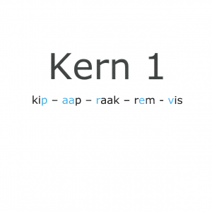 Kaspers' aanvulling kern één