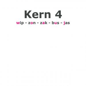 Kaspers' aanvulling kern vier