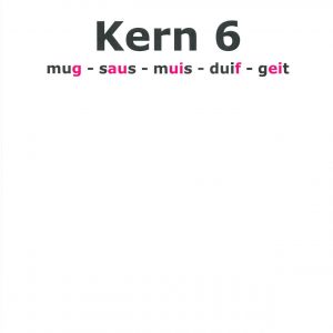 Kaspers' aanvulling kern zes