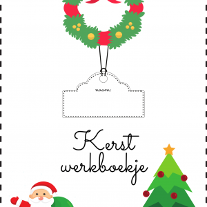 Werkboekje + antwoordenboekje kerst