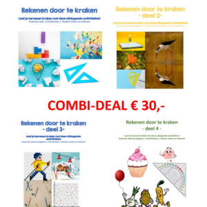 Combi-deal Rekenen door te kraken deel 1-4