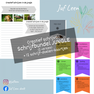 Schrijfbundel: in de JUNGLE (creatief schrijven)