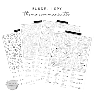 Bundel I spy - communicatie