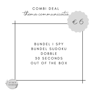 Combi-deal thema communicatie