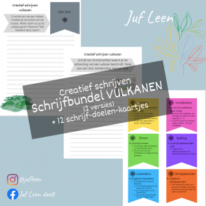 Schrijfbundel VULKANEN (creatief schrijven)