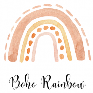 Klassenthema Boho Rainbow