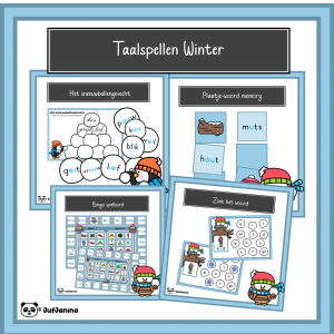 Taalspellen Winter