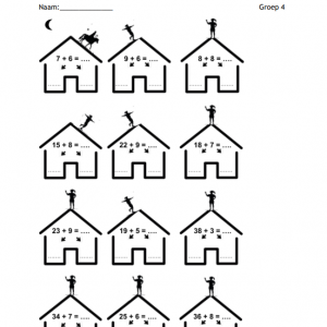 Splitssommen/splitsdakjes Sinterklaas