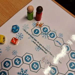 Kleuterjuffie Bordspel Noordpool/ Zuidpool