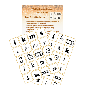 VLL - kern START - letterlotto/bingo