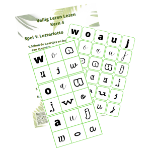 VLL - kern 4 - letterlotto/bingo