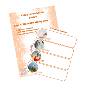 VLL - kern 6 - woorden stempelen