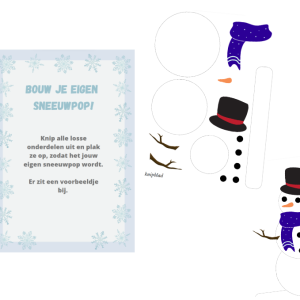 Knutsel je eigen sneeuwpop