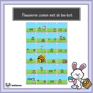 Paaseieren zoeken met de Bee-bot