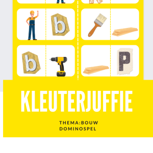 Kleuterjuffie bouw domino