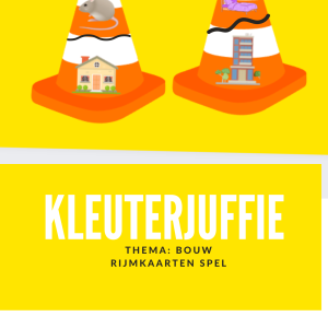 Kleuterjuffie rijmspel bouw