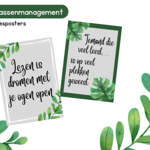 Leesposters (thema natuur)