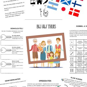 Werkboekje & antwoorden kinderboekenweek 2023 'Bij mij thuis'