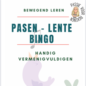 Bewegend leren - handig vermenigvuldigen + 25 BINGO kaarten