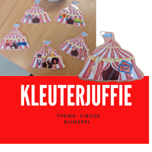 Kleuterjuffie circus rijmspel
