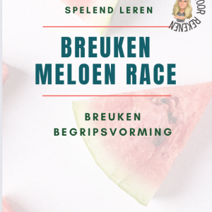 Meloenenrace breuken spelend leren