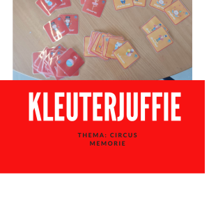 Kleuterjuffie memorie circus