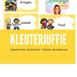 Kleuterjuffie dagritmekaarten