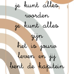 Motiverende quotes - Thema regenboog