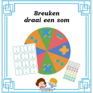 Draai een som - bewerkingen met breuken