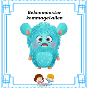 Rekenmonster kommagetallen